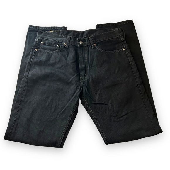 Levi's Mens 505 Regular Fit Jeans, Black, 36x36, NWOT - Picture 6 of 16